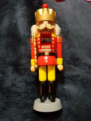 Red and Yellow German Nutcracker -  Brought Back From Germany