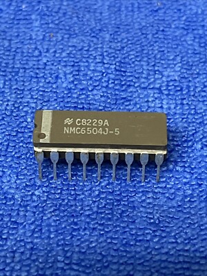 NSC ~ NMC6504J-5 ~ CERAMIC DIP 18 PIN IC