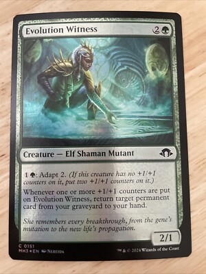 MTG Evolution Witness Modern Horizons 3 #0151 Foil Common MH3 NM/M