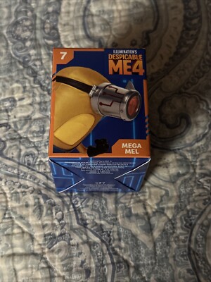Despicable Me 4 McDonalds Happy Meal Toy, Mega Mel Illuminations Minion