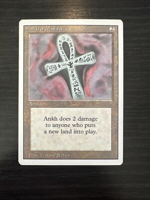 MTG Ankh of Mishra Revised Edition Regular Rare