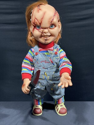mezco toys talking menacing chucky 2 38 cm bambola assassina 176227543224