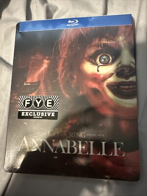 ANNABELLE BLU-RAY Steelbook Limited Edition EXCLUSIVE HORROR THE CONJURING MOVIE