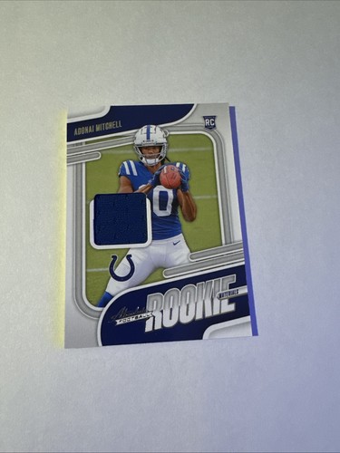 2024 Panini Absolute Adonai Mitchell RC Rookie Materials Jersey