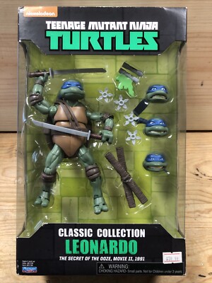 TMNT Ninja Turtles Classic Collection LEONARDO Secret of the Ooze Figure - NEW
