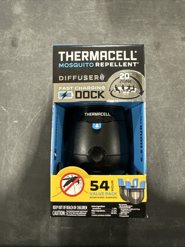 Thermacell E65 Rechargeable Mosquito Repeller + Fast Charging Dock 2