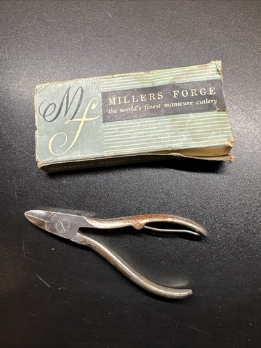 Vintage Millers Forge Manicure Toenail Nail Nipper USA