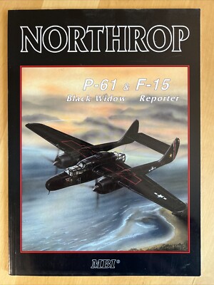 Northrop P-61 Black Widow & F-15 Reporter - Czech & English PB - Balous - 2003
