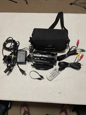 JVC GZ-HD3U 3 CCD Pro HDD and SD Card Camcorder