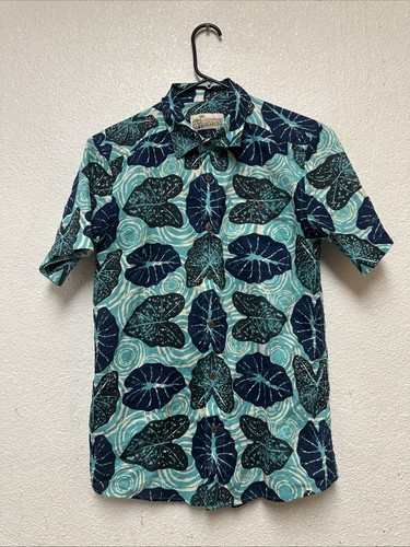 patagonia pataloha aloha hawaian リーフ Vintage Pataloha Shirt Size XL Patagonia Palm Tree Beach
