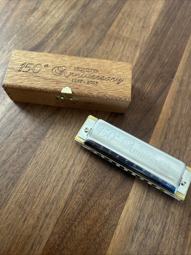 Hohner 150 周年記念ハーモニカキーC - 限定版- Hohner 150th Anniversary Harmonica Key C - Limited Edition