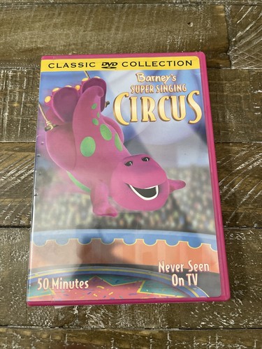 (未使用･未開封品)Barney - Barney&#39;s Super Singing Circus [DVD] [Import] Super Singing Circus (DVD) - Walmart.com