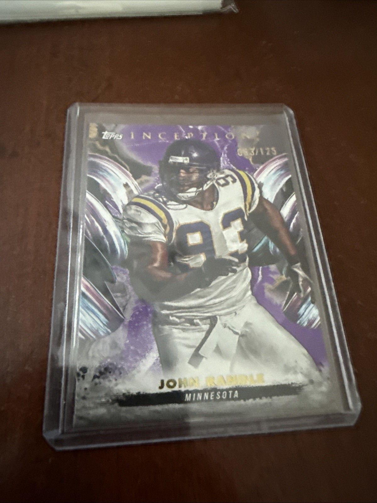2024 Topps Inception John Randle 093/125 Purple Minnesota