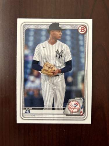 2020 Bowman Draft #BD-132 Luis Gil Prospects Yankees *Mint