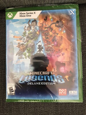 Minecraft Legends - Xbox Series X/Xbox One, Torn Shrink Wrap
