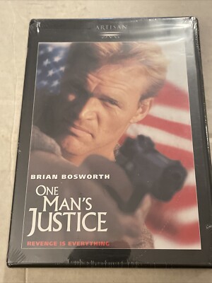 One Mans Justice (DVD, 1999)  Brian Bosworth Jeff FACTORY SEALED