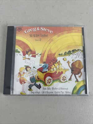 We All Live Together 2 - Greg & Steve - Audio CD Crack In Case