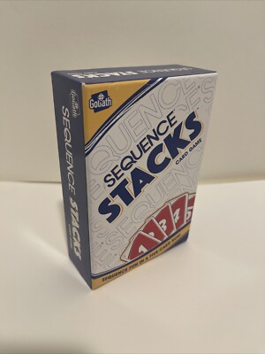 Goliath Sequence Stacks Card Game - Sequence Fun in a Five-Card Run New