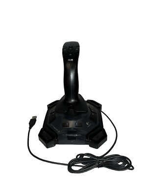 Logitech Attack 3 (862313-1000) USB Throttle Flight Sim Joystick