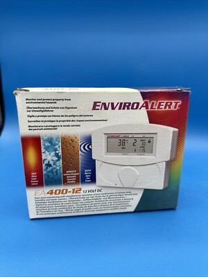 Winland Electronics EA400-12 Temperature Alarm 12 V Four Zone Humidity Temp New