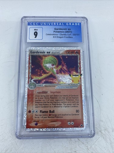 2006 POKEMON EX DRAGON FRONTIERS GARDEVOIR EX HOLO #93 PSA 9