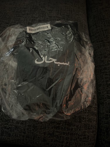 帽子 Supreme Arabic Label Camp Cap Black Supreme Arabic Label Camp Cap (FW24) Black - FW24 - US