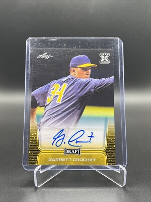 2020 Leaf Ultimate Draft Garrett Crochet #BA-GC1 Auto