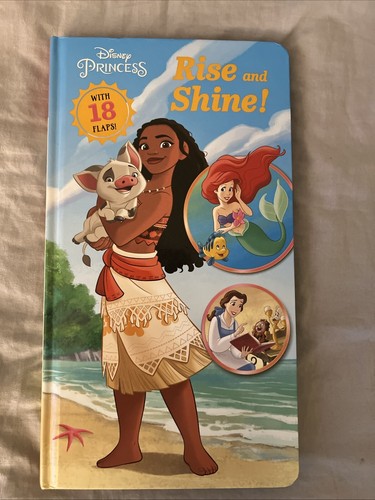 洋書 希少 Disney Classic 絵本セット 6冊 from NZ Disney Princess: Rise and Shine! (Lift-the-Flap) with 18