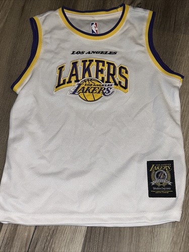 L. A. Lakers NBA Ultra Game White Jersey Size 7 Western
