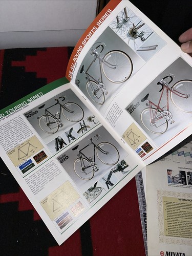 vintage bicycle catalog Centurion Miyata Bridgestone 80s