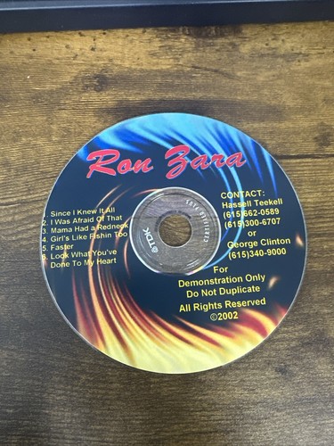 Ron Zara (CD) DISC ONLY, NO TRACKING | eBay