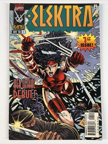 アメコミ・英語　ELEKTRA # 18 （MARVEL 1996）リーフ版 Elektra, 1996 Series, Not Complete, See List, Marvel Comics