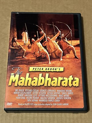 The Mahabharata (DVD, 2002, 2-Disc Set) Image Entertainment RARE OOP Region 1