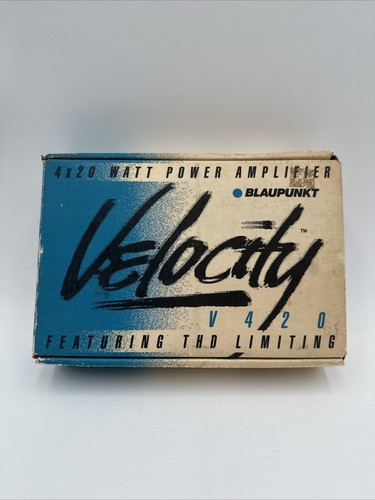 Vintage Blaupunkt Velocity V420 Amplifier Brand New Never