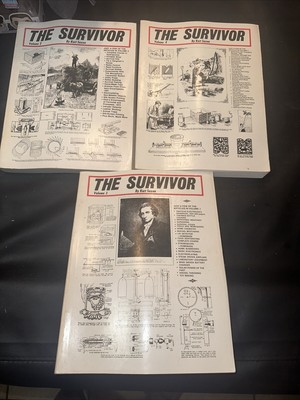 Kurt Saxon The Survivor 3 Volumes Set Must Have For Survival Prepper Collapse