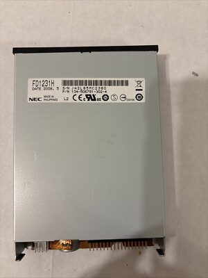 Retro NEC FD1231H Internal Floppy Disk Drive FDD 3'5'' 1.44Mb BLACK