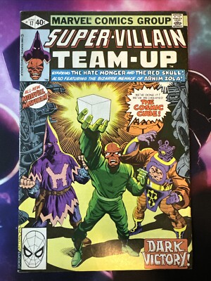 Super-Villain Team-Up #17: Final Issue, Marvel 1980 FN