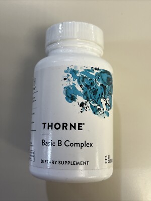 Thorne Research Stress B Complex 60 Capsules New & Sealed Exp. 12/2026
