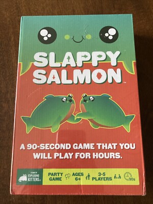 SLAPPY SALMON - A 90 Second Game That You Will Play For Hours~NEW SEALED