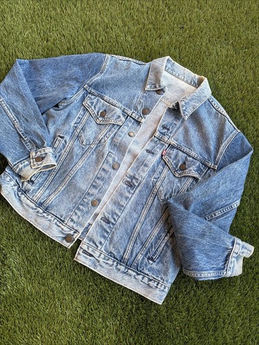 RARE! VTG 80s-90s Levi's Denim Jean Jacket 70506 0214