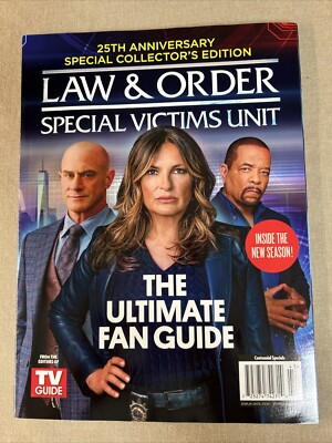 TV GUIDE MAGAZINE LAW & ORDER (SVU) SPECIAL 2024  THE ULTIMATE FAN GUIDE
