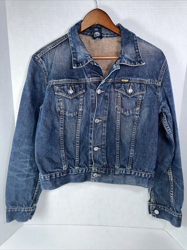 ジャケット・アウター DIESEL Damage Denim Chester coat 22-23AW Vintage DIESEL Denim Trucker Jacket Coat Women Kim Bis Size