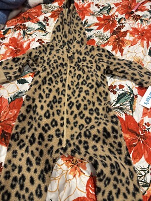 Carter s 18 Month old Fuzzy Cheetah print onepiece* regular cheetah print color*