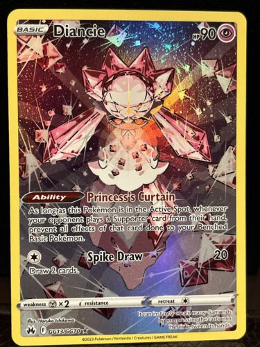 Pokemon Diancie GG13/GG70 Crown Zenith Galarian Gallery | eBay Pokemon Diancie GG13/GG70 Crown Zenith Galarian Gallery | eBay