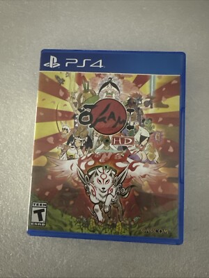 Okami HD Sony PlayStation 4 PS4 Game Action Adventure (Amaterasu) 2017 CAPCOM