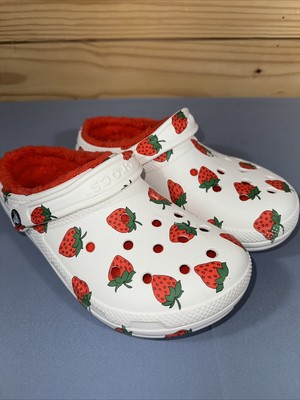 Strawberry crocs discount