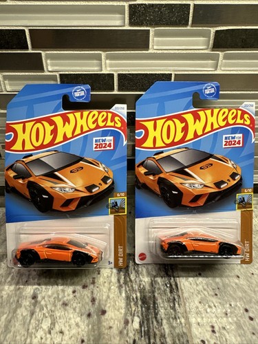 Lamborghini Huracan Sterrato Orange 222/250 RARE HotWheels
