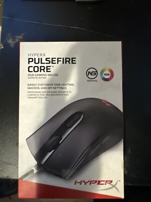 (NEW) - HYPERX PULSEFIRE CORE RGB GAMING MOUSE - HX-MC004B-B