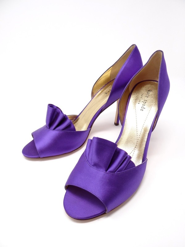 kate spade purple shoes