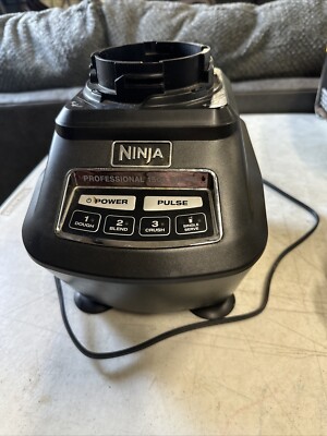 Ninja Professional Blender Base Only BL770 1500 Watt, Silver, tested works